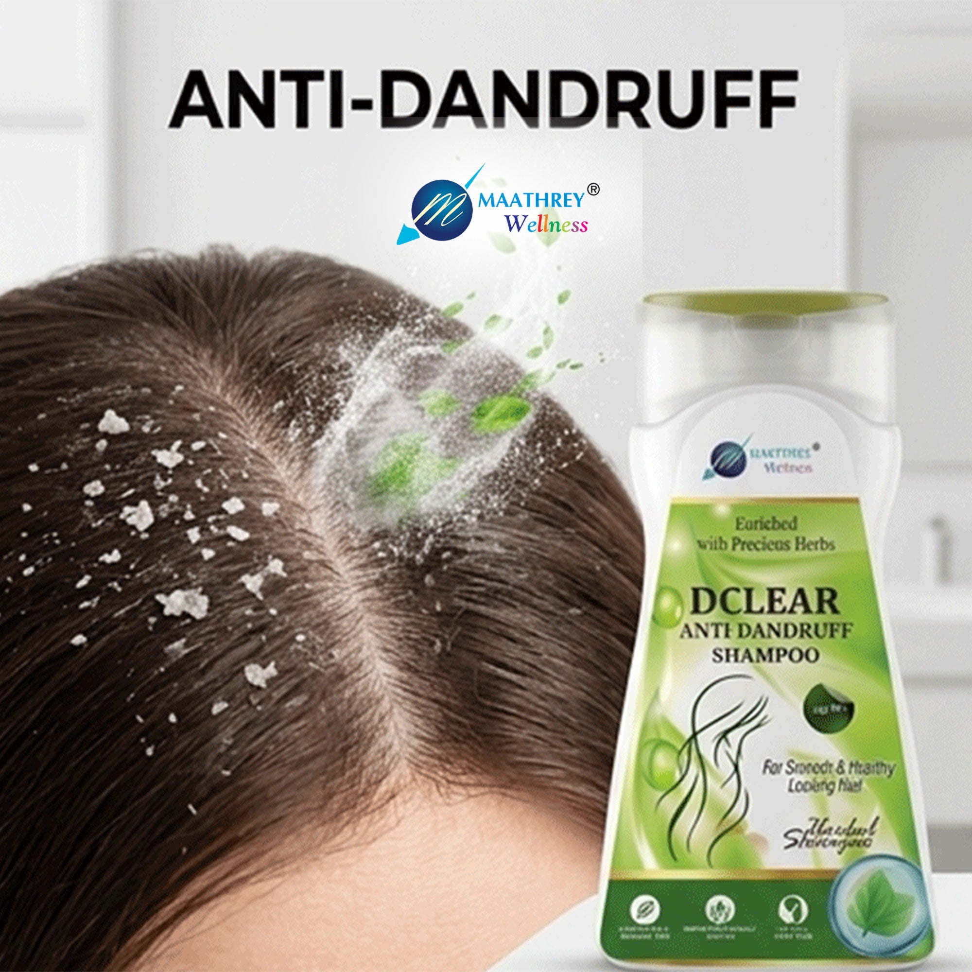 Dclear Anti Dandruff Shampoo – For Healthy Scalp & Hair