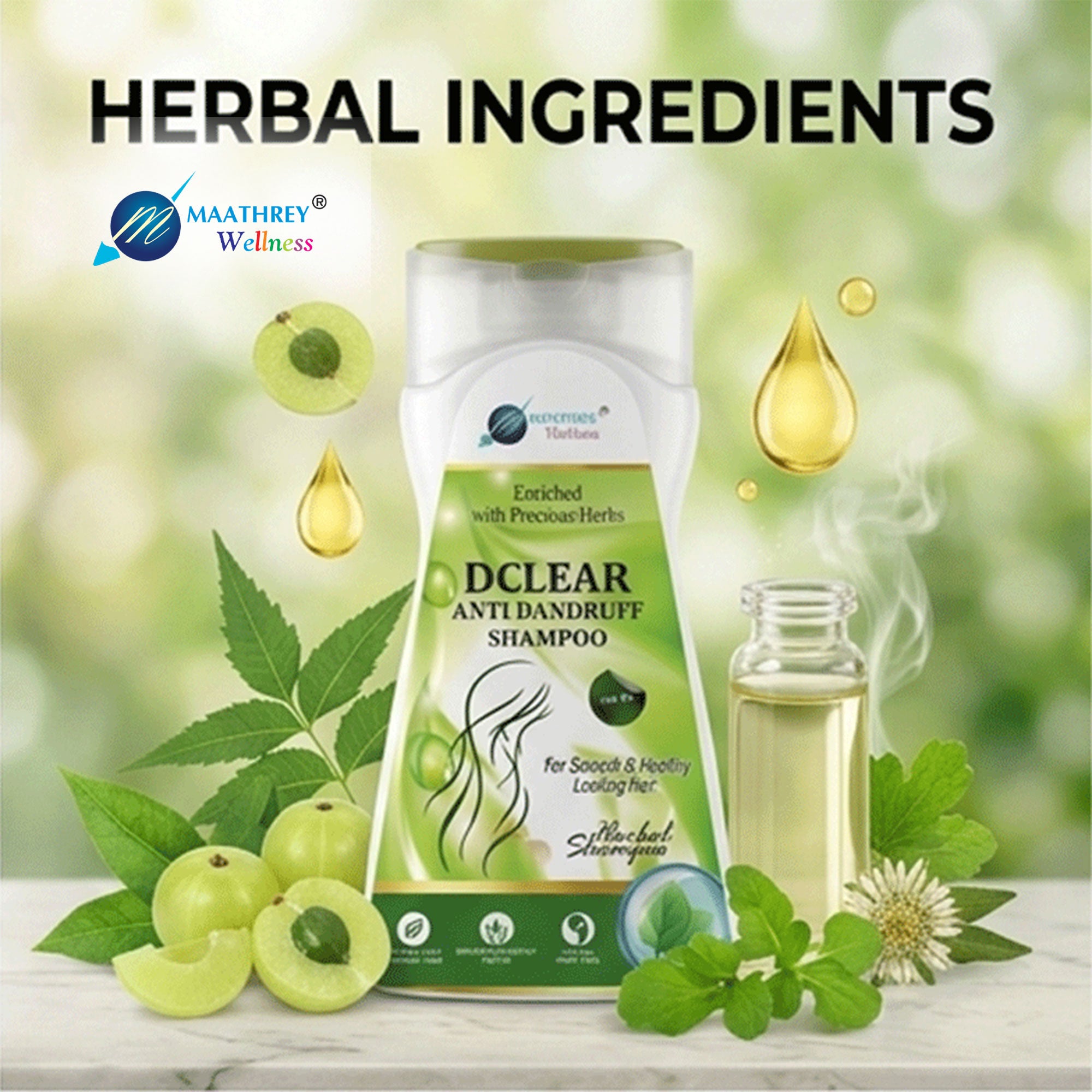 Dclear Anti Dandruff Shampoo – For Healthy Scalp & Hair