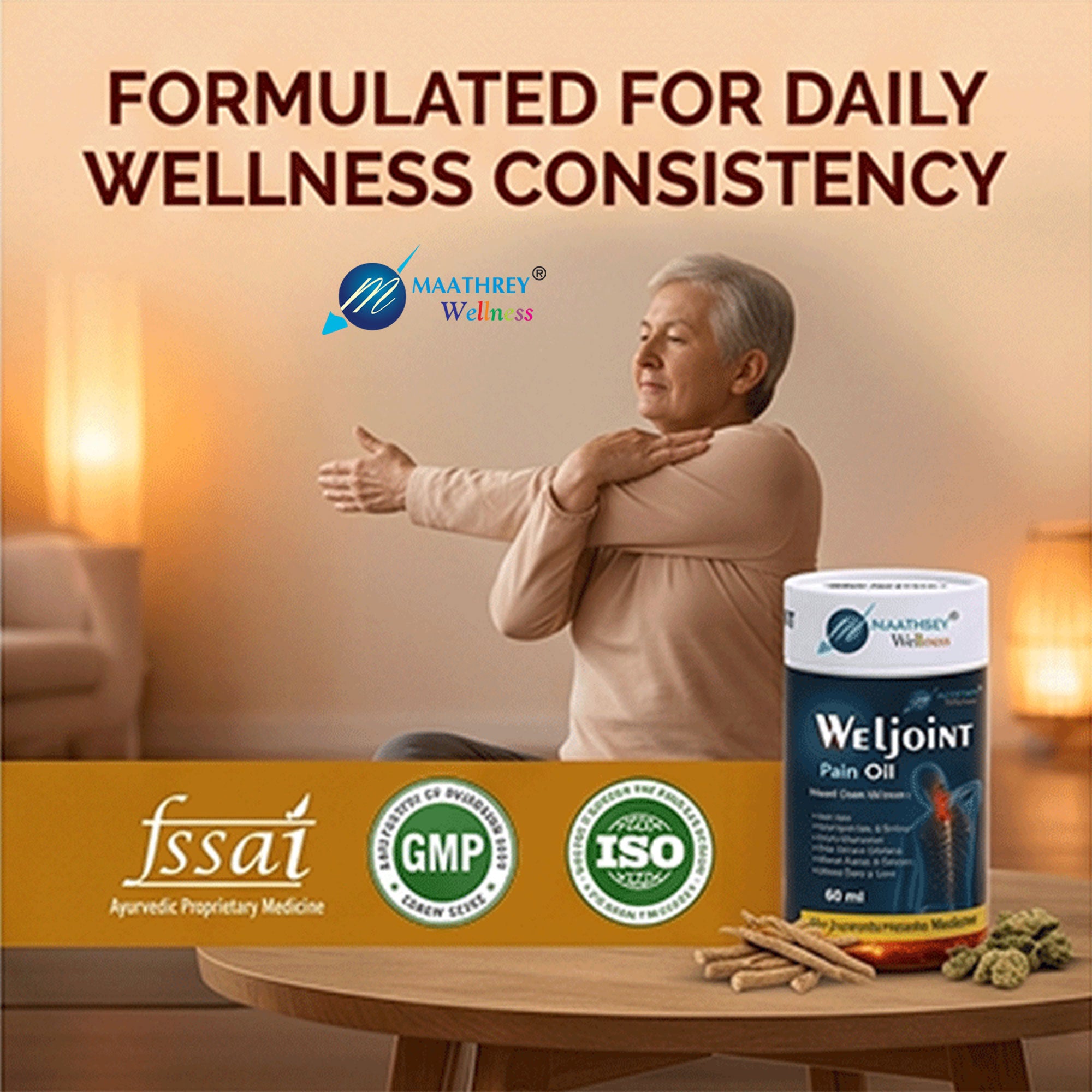 Weljoint Pain Oil – For Joint & Muscle Relief