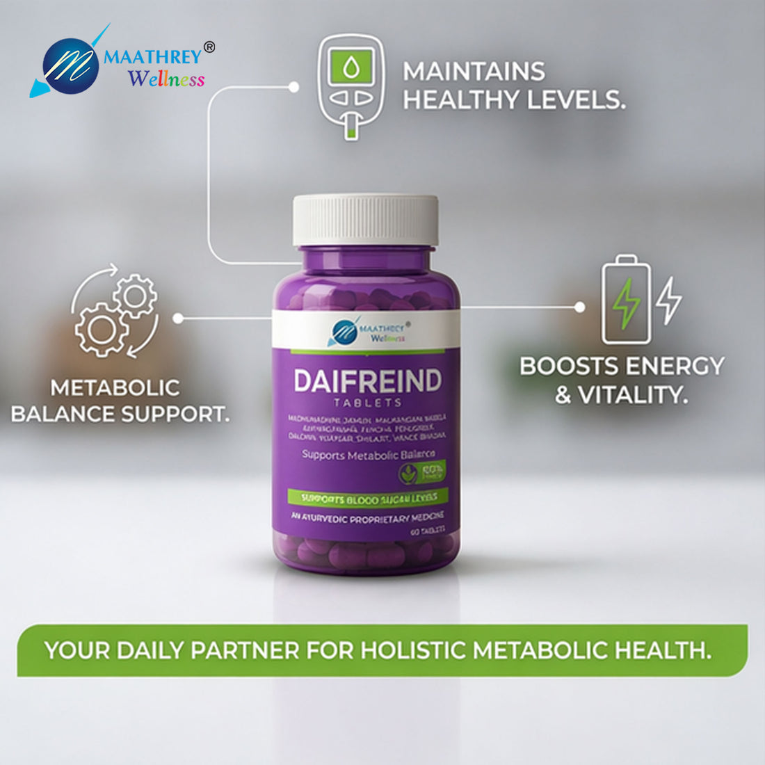 Daifriend Tablets – For Blood Sugar & Metabolic Balance