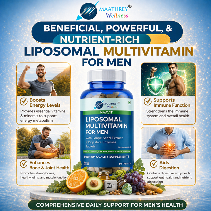 Maavit Men Multivitamin Tablets – Daily Health Support for Men