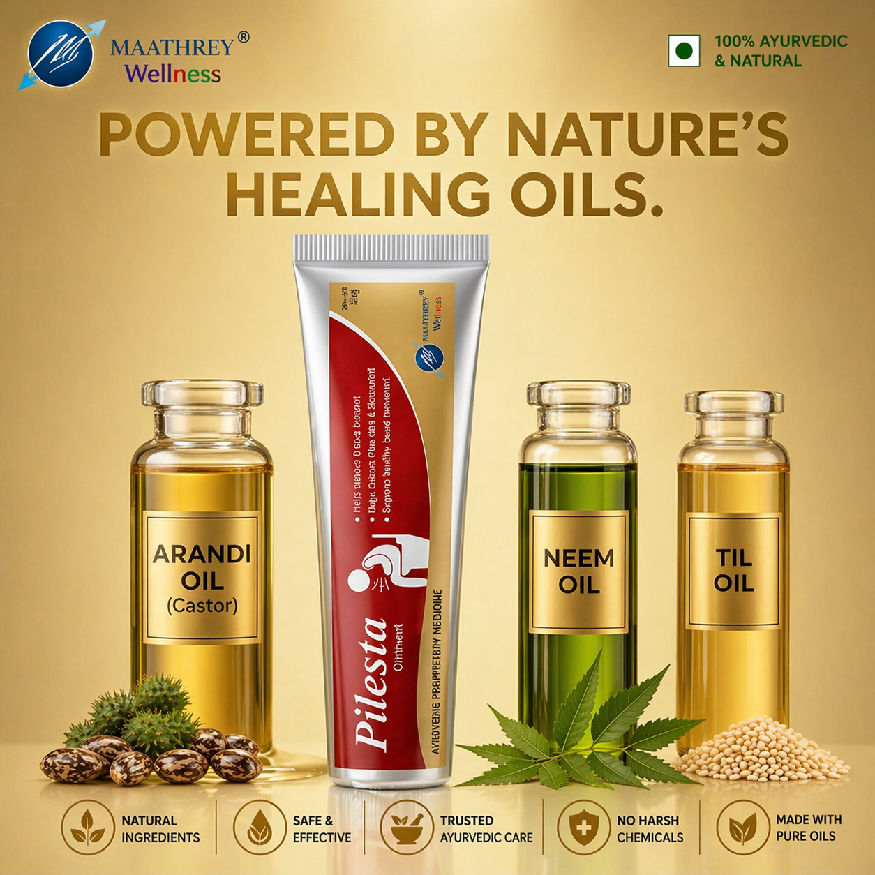 Pilesta Ointment – Herbal Cream for External Care