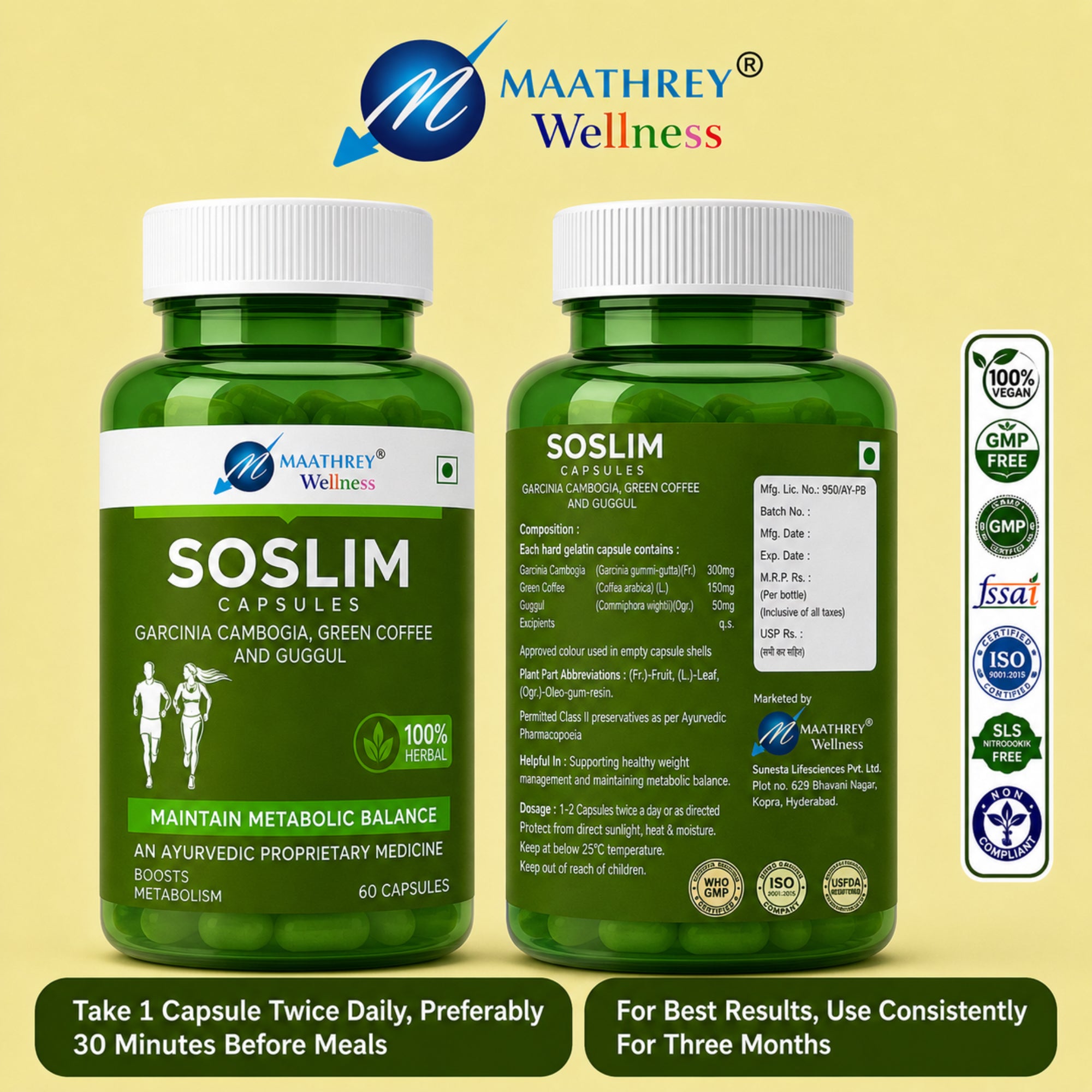 Soslim Capsules – For Metabolism & Weight Management Support