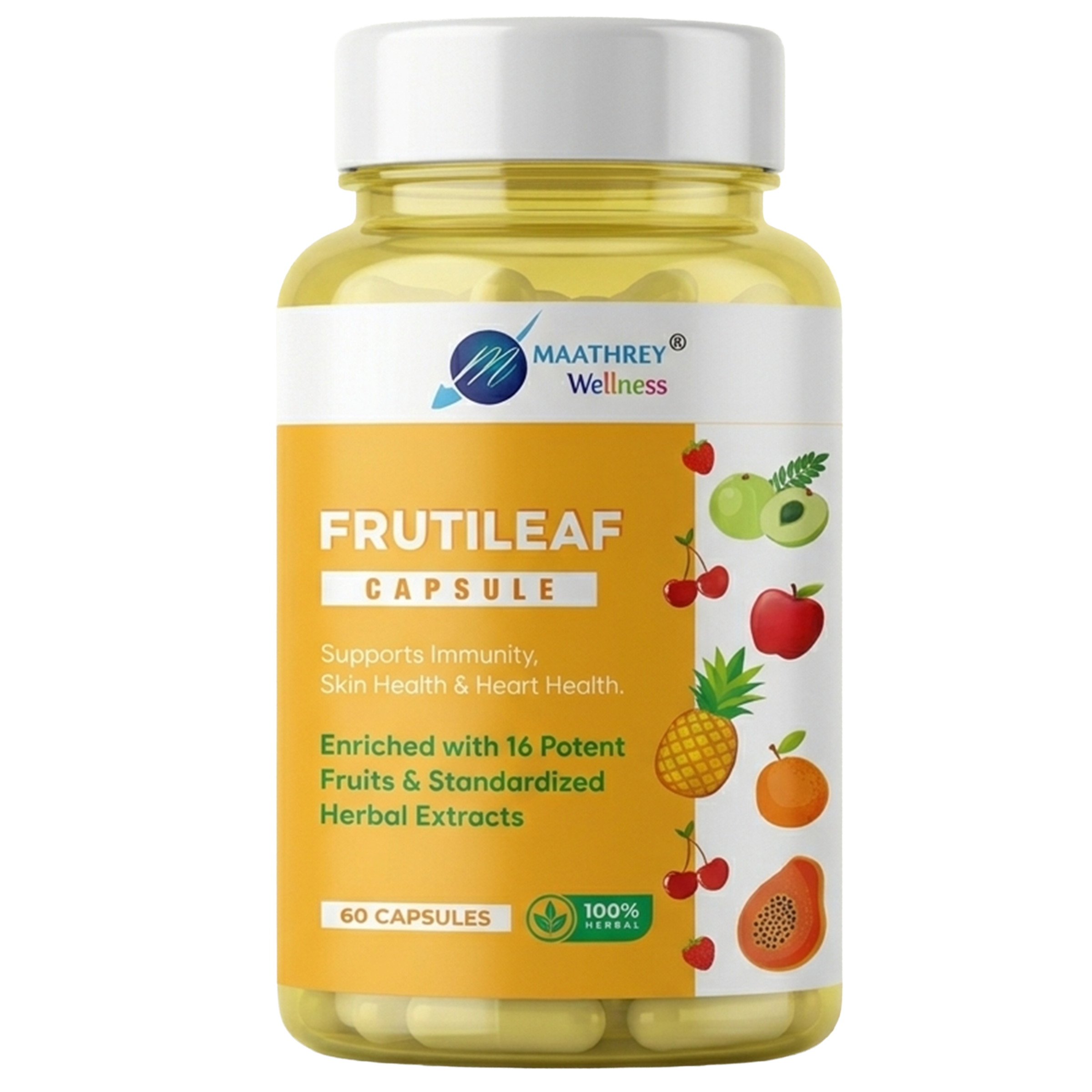 Frutileaf Capsules – Multivitamin with Fruits & Herbal Extracts
