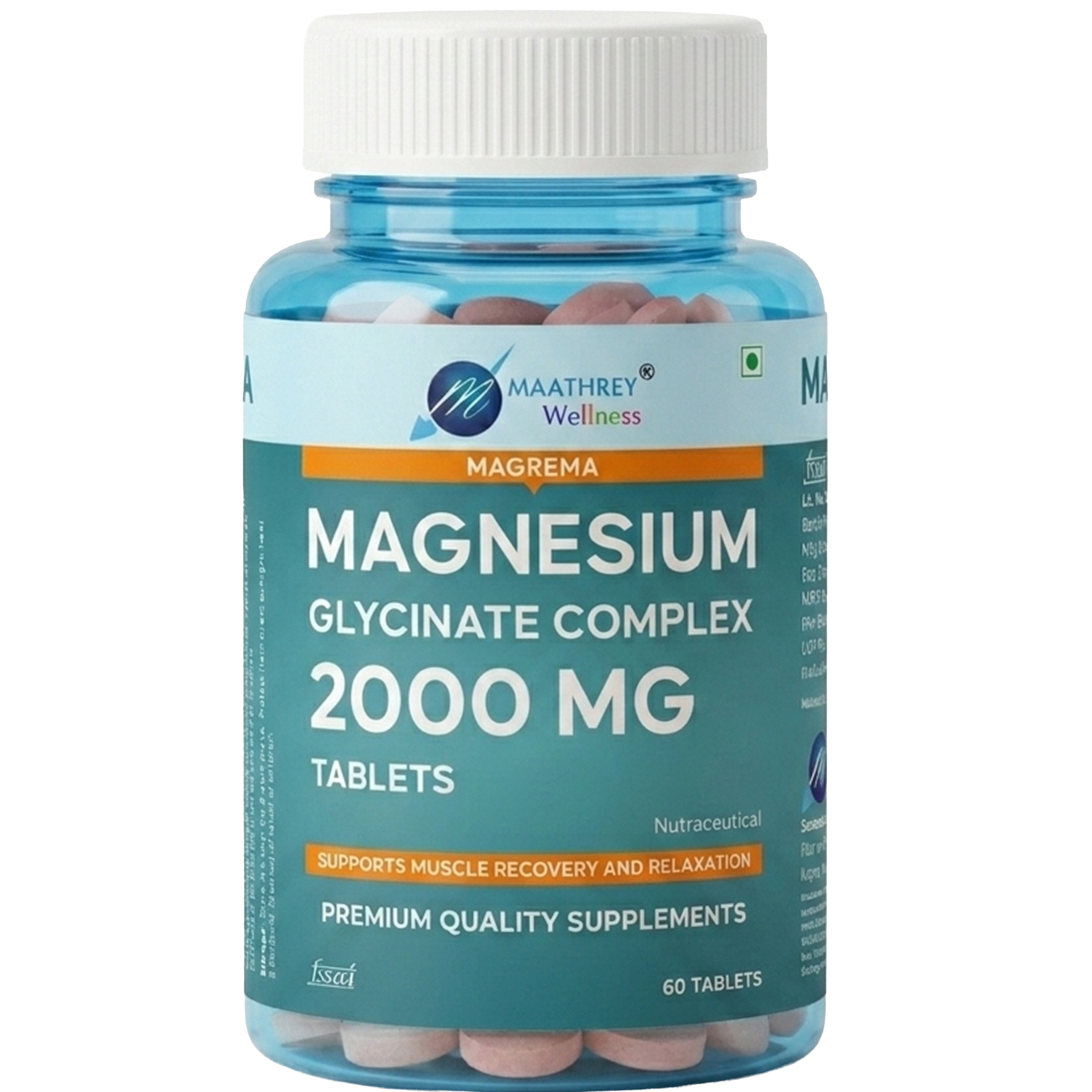 Magnesium Glycinate Tablets – For Sleep & Muscle Recovery