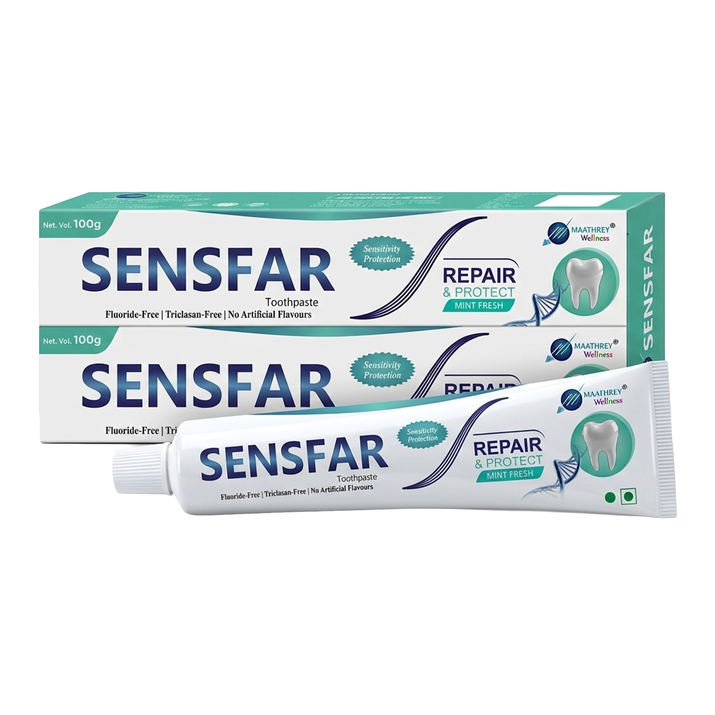 Sensfar Toothpaste – For Sensitive Teeth & Gum Protection