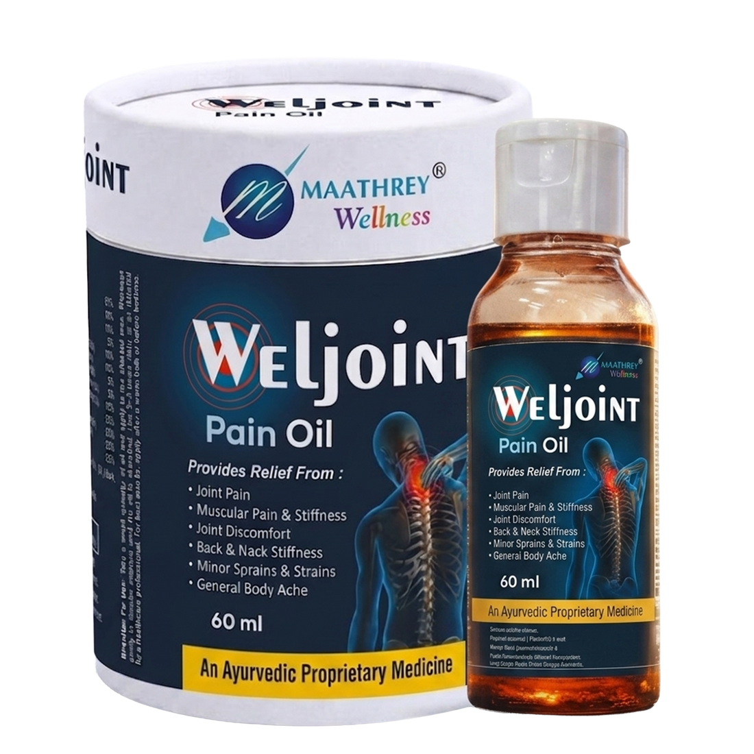 Weljoint Pain Oil – For Joint & Muscle Relief